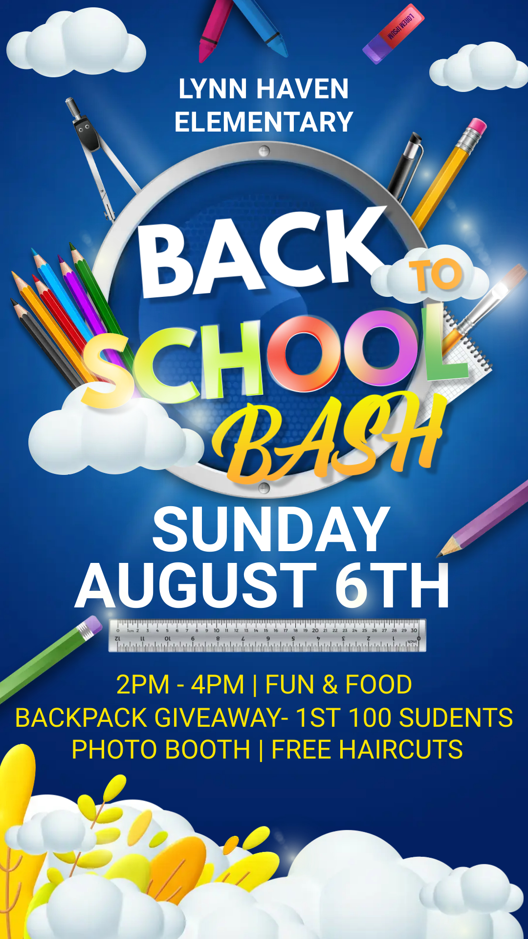 Back to School Bash Lynn Haven Elementary Early Learning Coalition